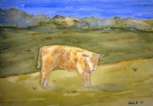 Jersey Lore #1 ~ Watercolor by John Klobucher