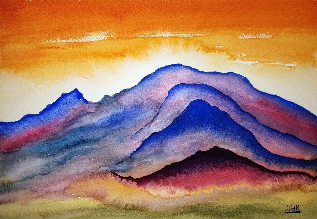 Planet IV Lore #1 ~ Watercolor by John Klobucher Planet IV Lore #1 ~ Watercolor by John Klobucher