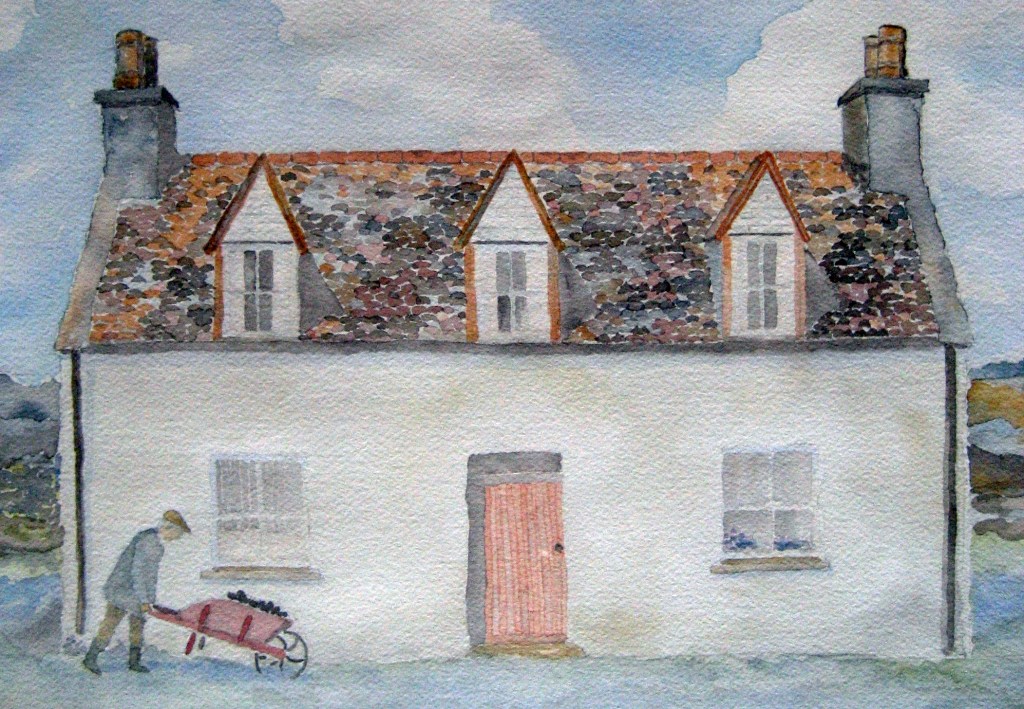 Olde Sod Lore #1 ~ Watercolor by John Klobucher