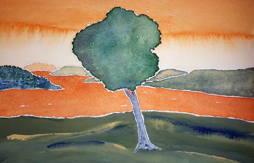 Otsego Lake ~ Watercolor by John Klobucher