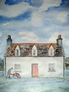 The Olde Sod ~ Watercolor by John Klobucher