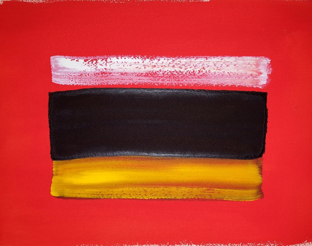 Desert Thunderstorm ~ Watercolor by John Klobucher