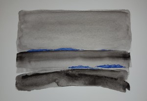 Duotone #1 ~ Watercolor by John Klobucher